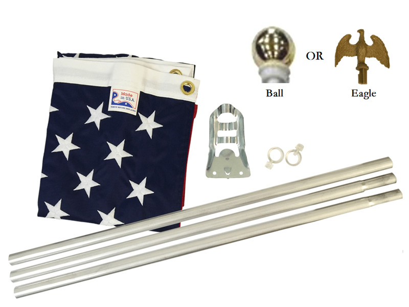 6FT Eco Pole Flag Kit