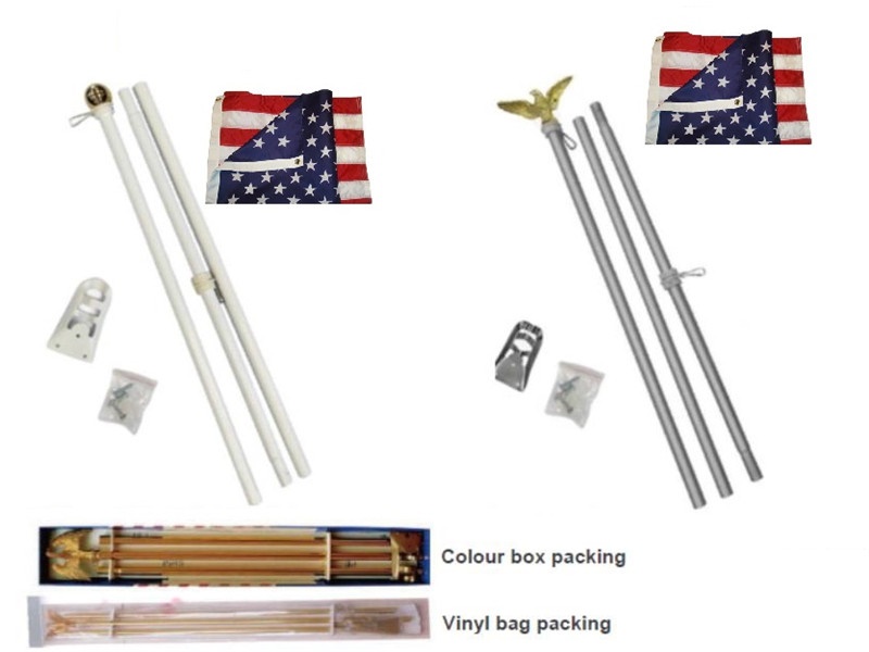 5FT Eco Pole Flag Kit