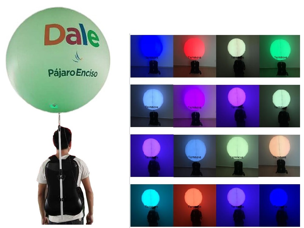 LED Ball Backpack Banner