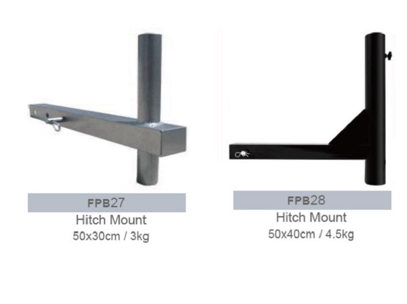 Car Tow Hitch Pole Base