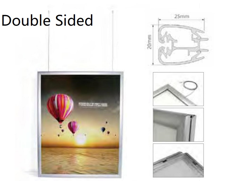 HBF-04 Hanging Snap frame(No LED)