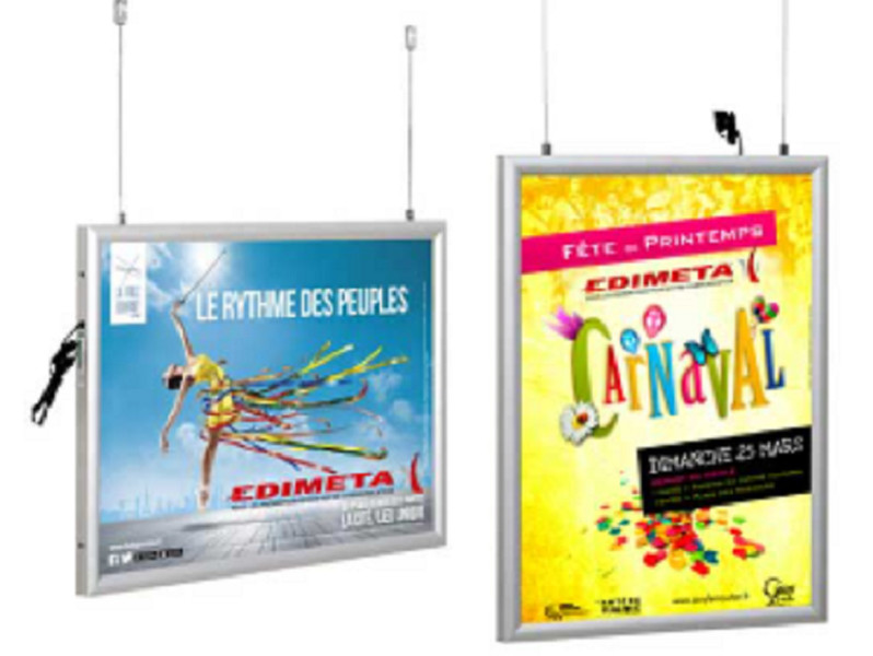 HBF-05 LED Hanging Snap Frame