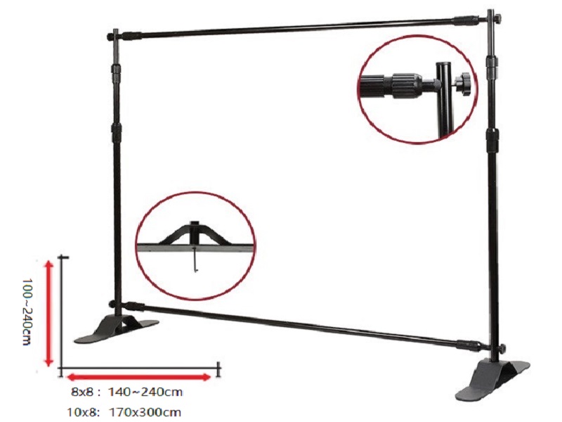 Eco Telescopic Wall 8x8/10x8FT
