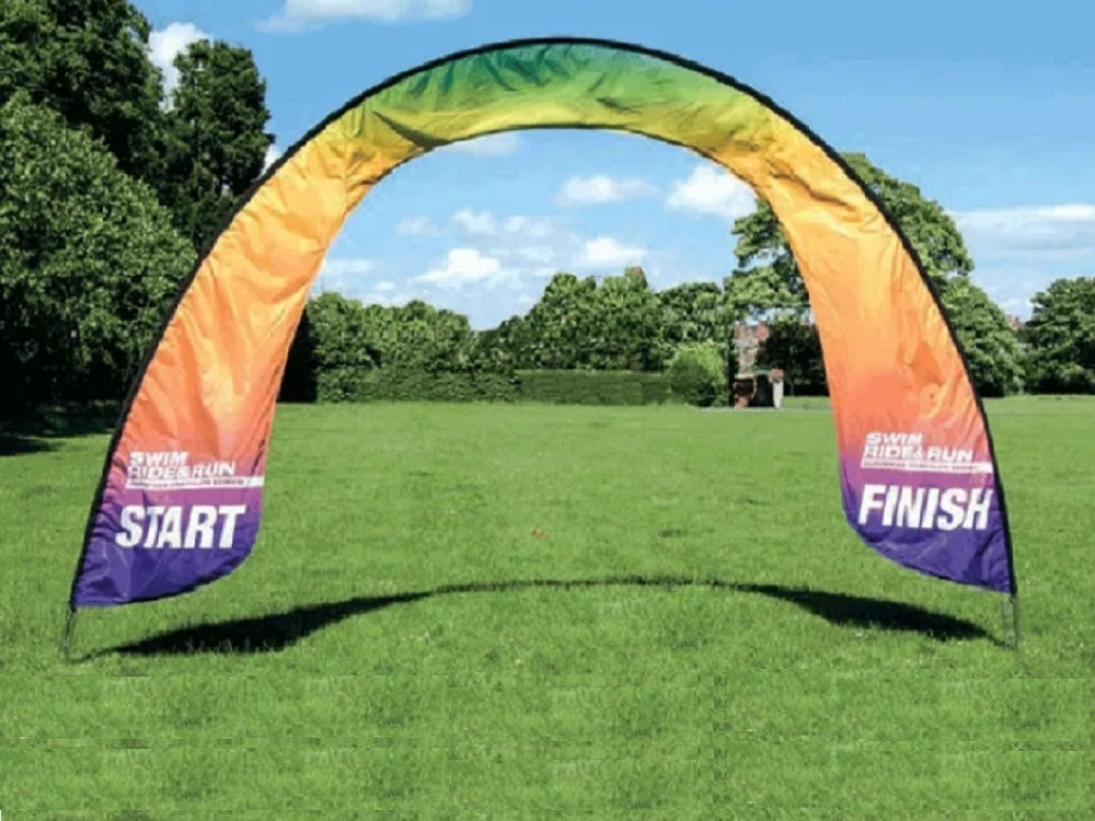 Single Side Arch Banners