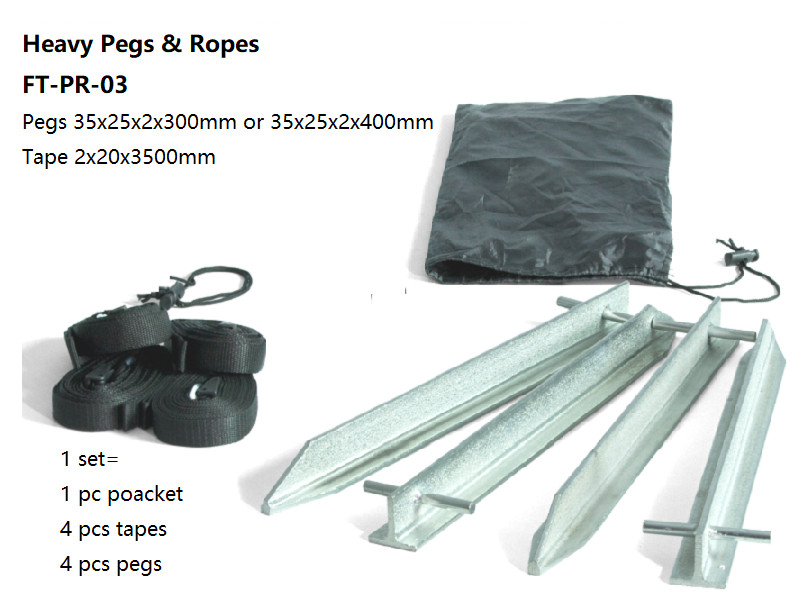 Pegs & Ropes & Hammer