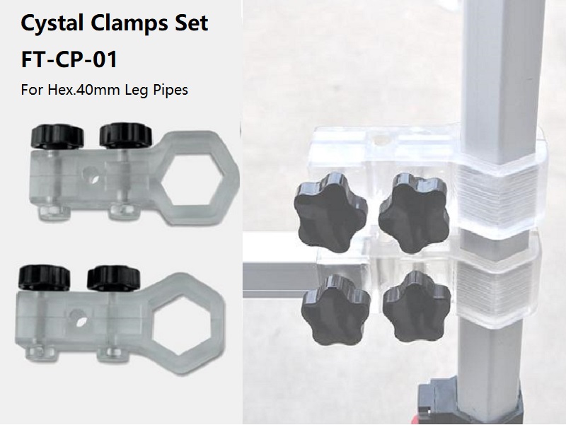Half Wall Poles&Clamps