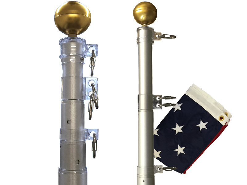 Heavy Telescopic Flagpoles
