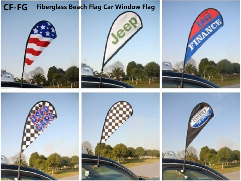 Car Window Flags