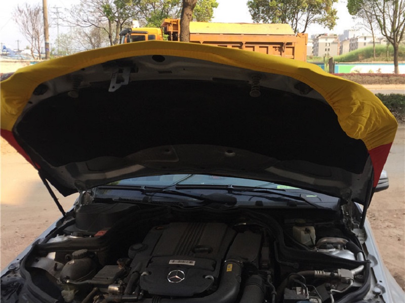 Car Engine Hood Flag