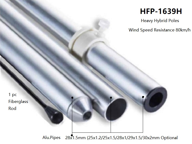 Hybrid Poles (Windless&Flutter)