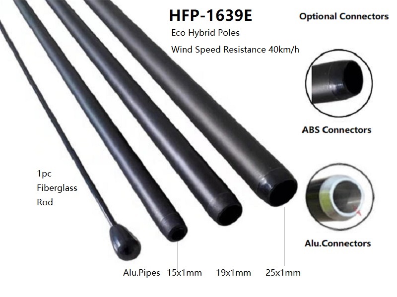 Hybrid Poles (Windless&Flutter)