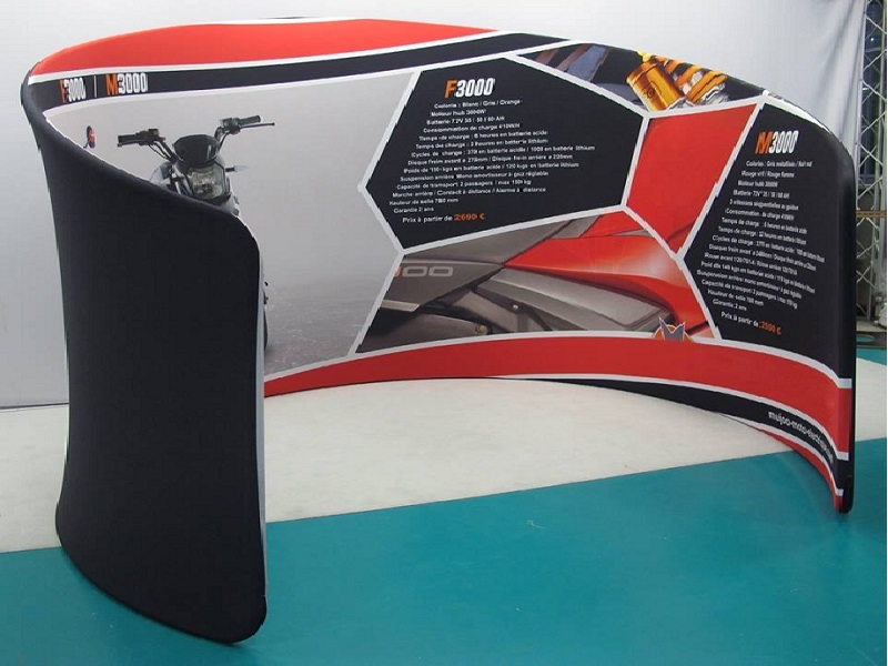 Circled Backdrop Wall