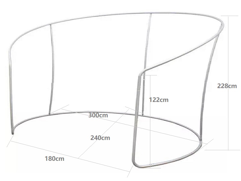 Circled Backdrop Wall
