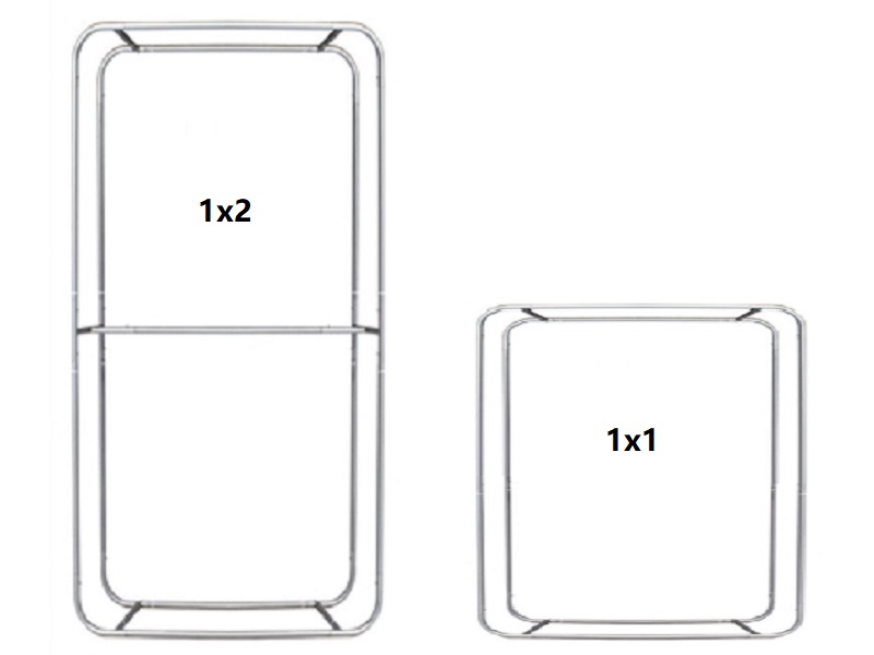 3D Square Wall