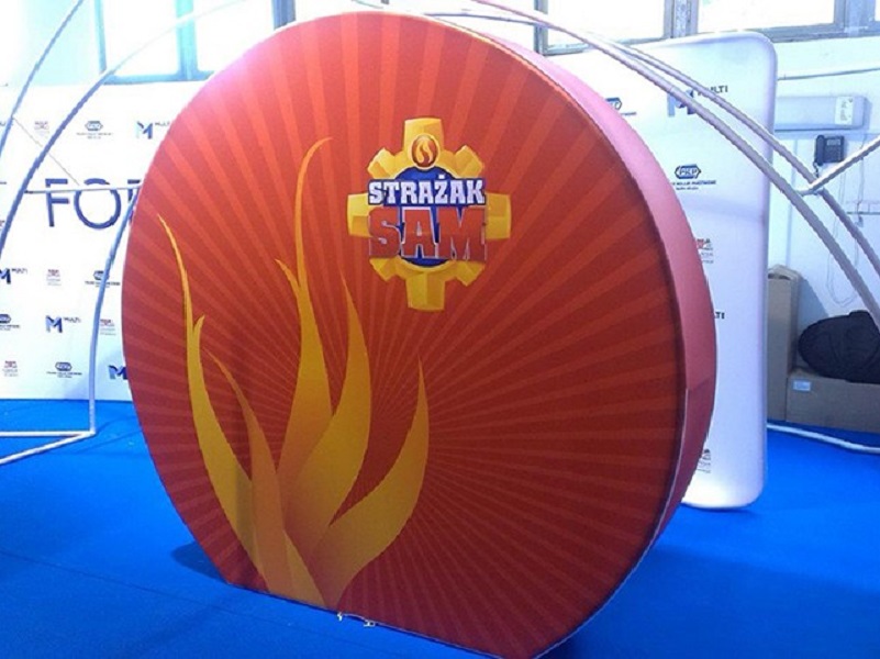 3D Round Wall