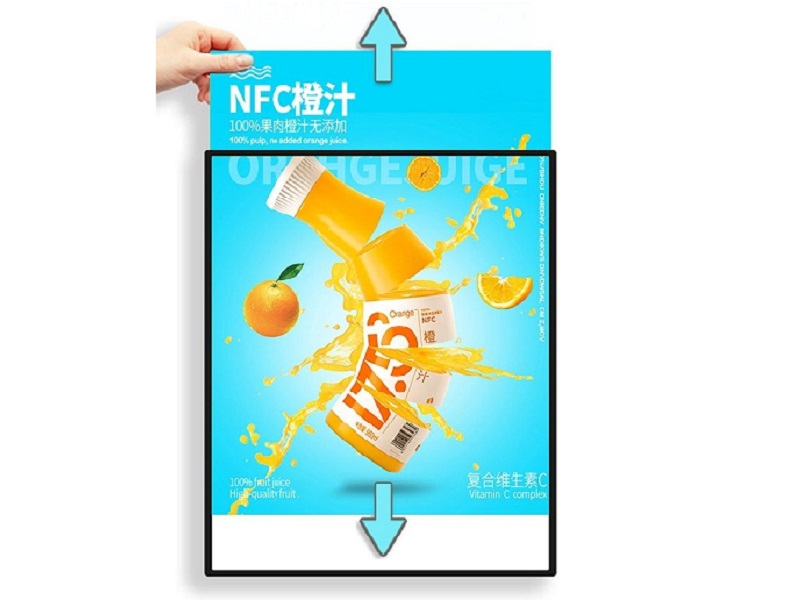 Alu.Pull Out Poster Lightbox