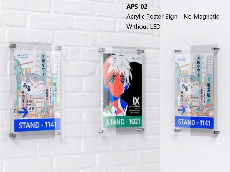 Acrylic LED Sign(No Frame)