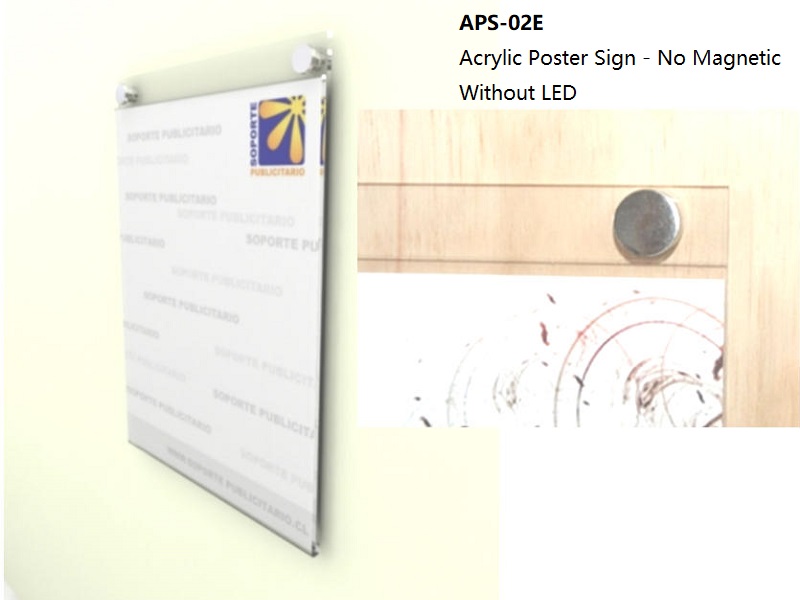 Acrylic LED Sign(No Frame)