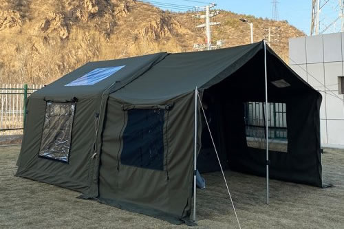 Requirements for the framework and metal accessories of disaster relief tents